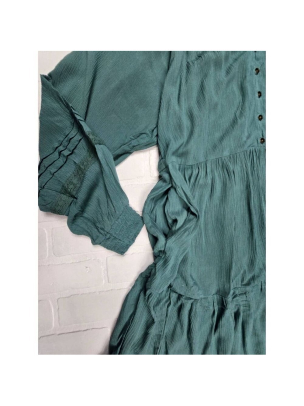 Knox Rose Green Tunic Dress Medium - Picture 3 of 4